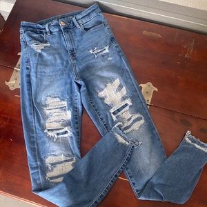American eagle curvy hi rise jegging